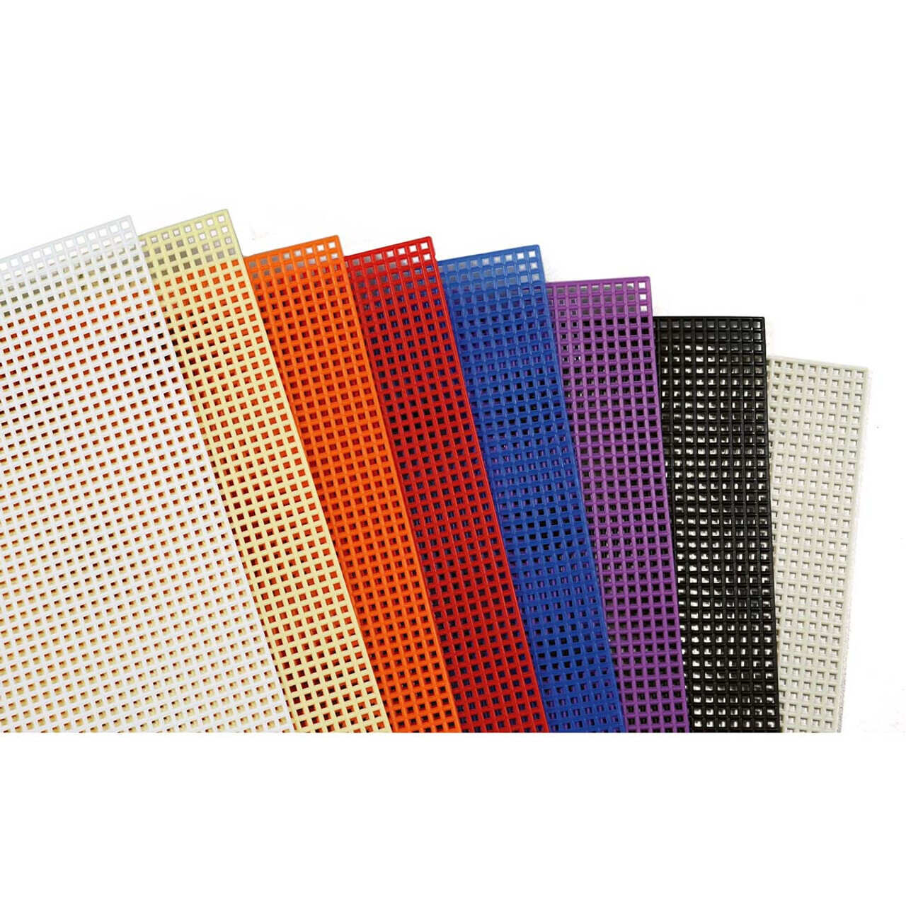 Herrschners 7 Mesh Plastic Canvas Assorted Color Pack