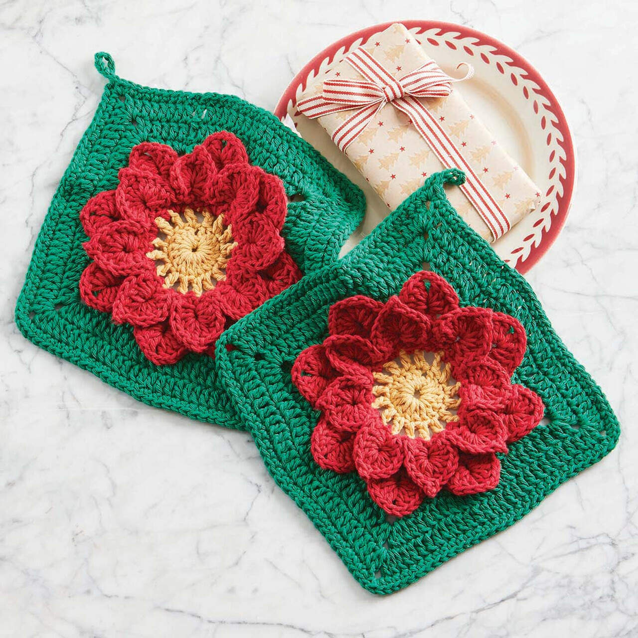 Concetta's Crafts - Crocheted dishcloths, set of 2, dishcloths
