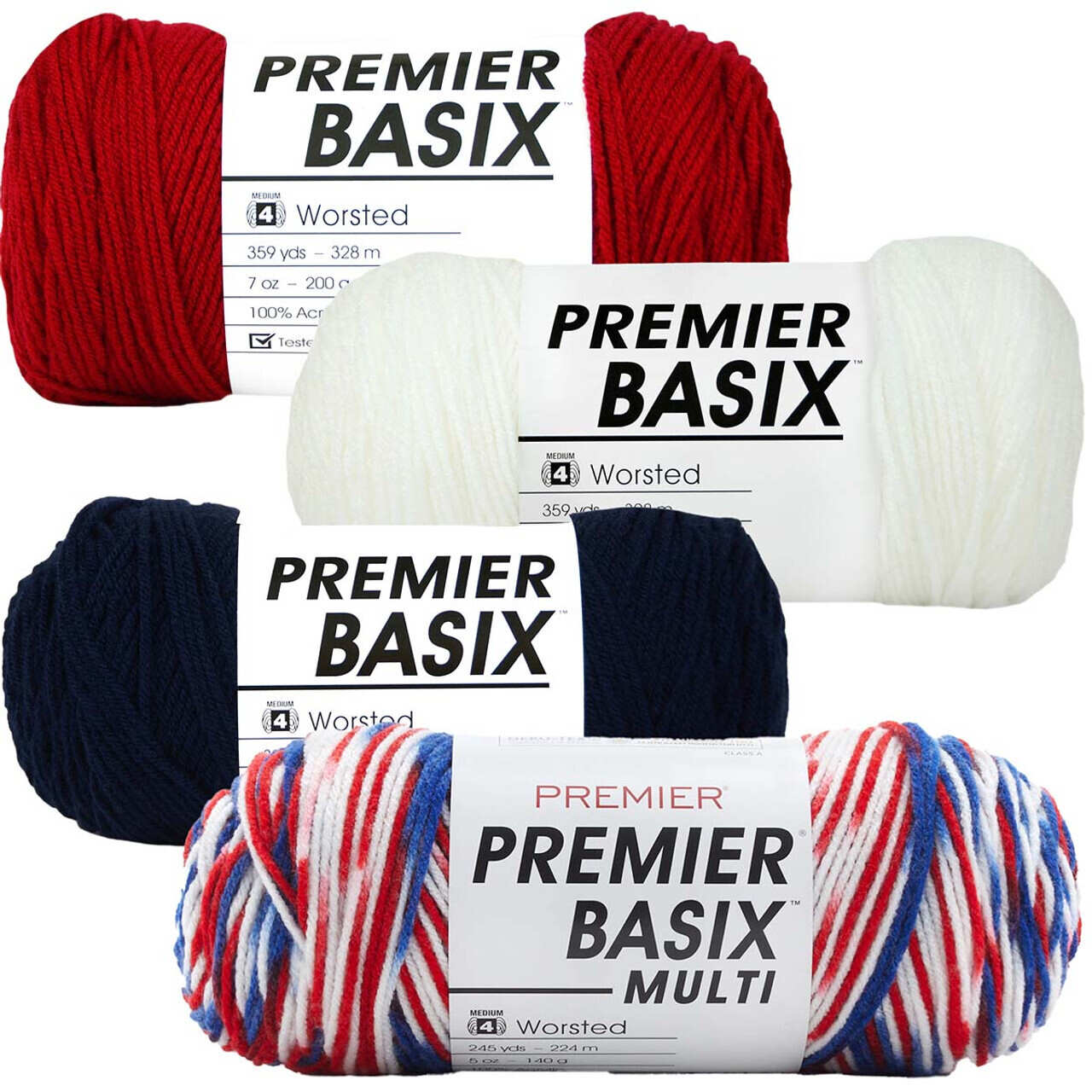 Premier Basix Americana Yarn Pack