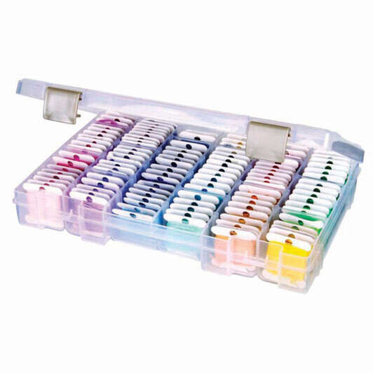 120 Pieces Plastic Floss Bobbins Thread Cards with Floss Twister and 4 Pieces Floss Bobbin Rings for Craft DIY Embroidery Sewing Storage