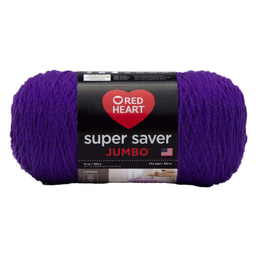 Red Heart Super Saver Yarn-White, Multipack Of 2