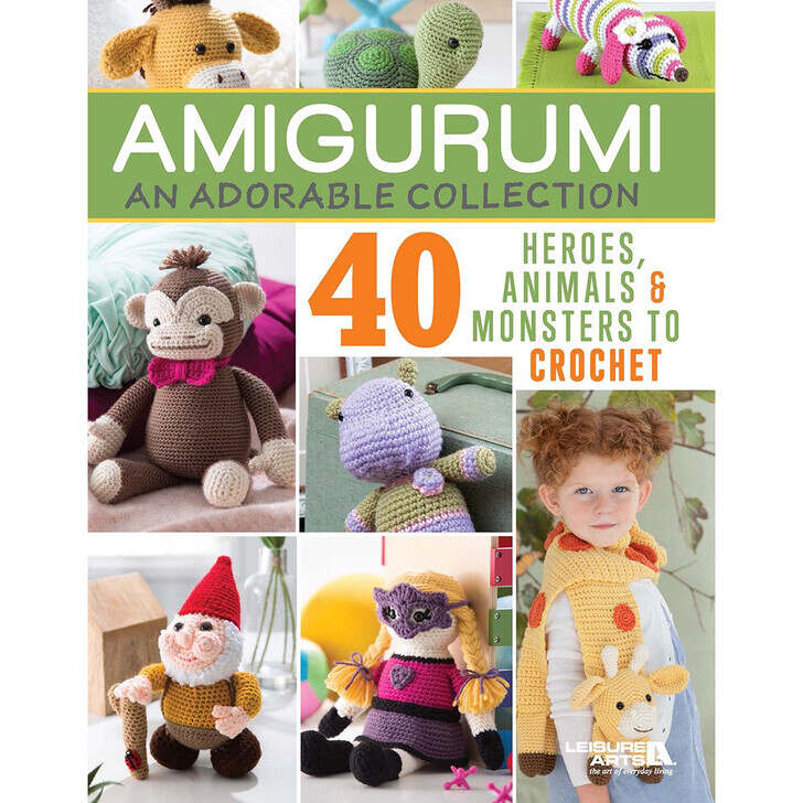 Leisure Arts Amigurumi An Adorable Collection Crochet Book