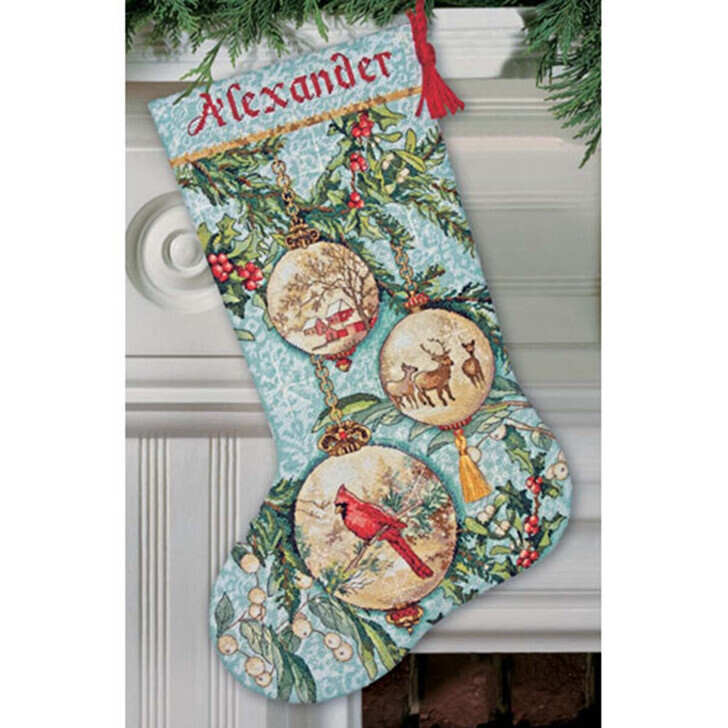 Dimensions Enchanted Ornament Stocking Kit