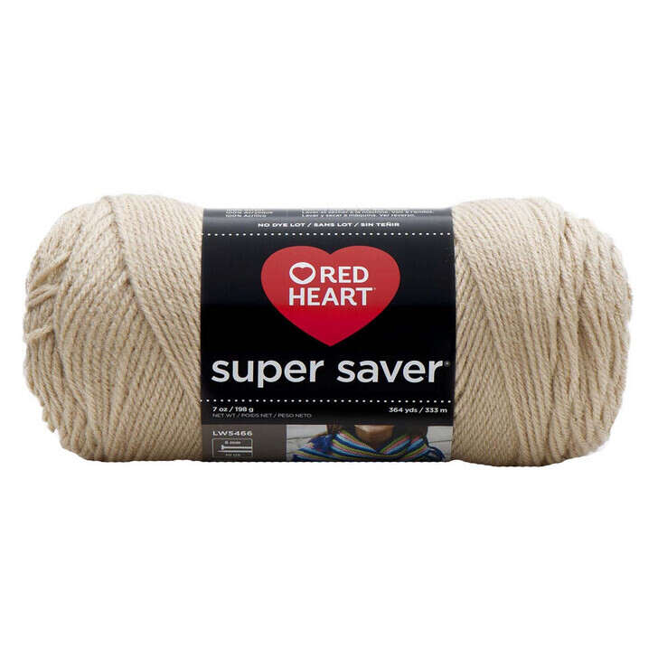  Red Heart Super Saver Black Yarn - 3 Pack of 198g/7oz