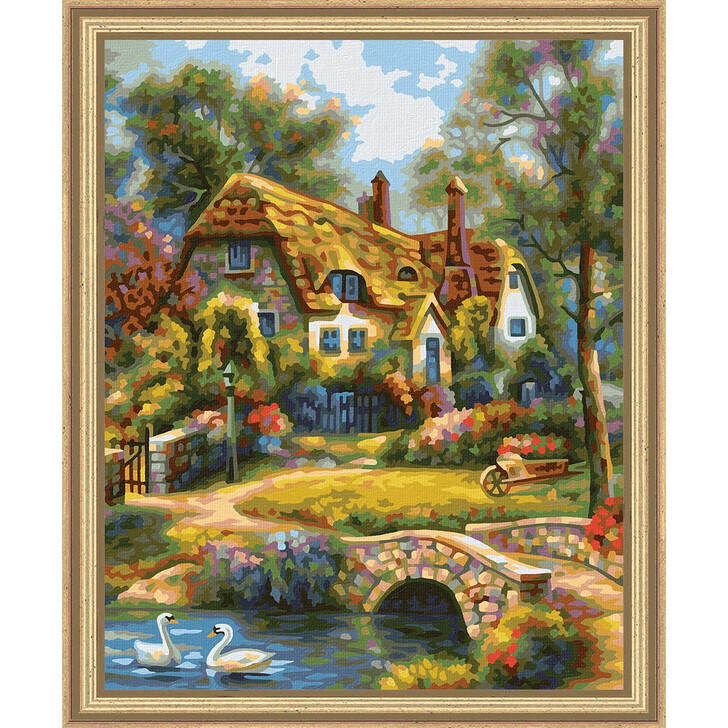Schipper Old English Cottage Paint by Number Kit