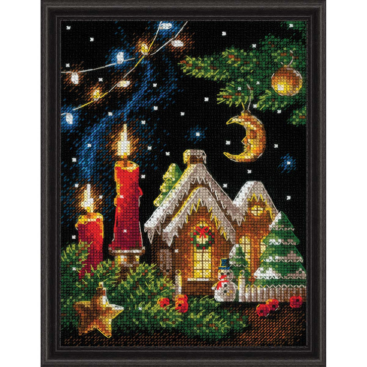 RIOLIS Gingerbread Tale Counted Cross-Stitch Kit