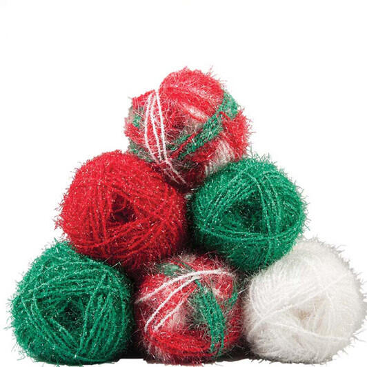 Herrschners Worsted 8 Christmas Yarn Pack