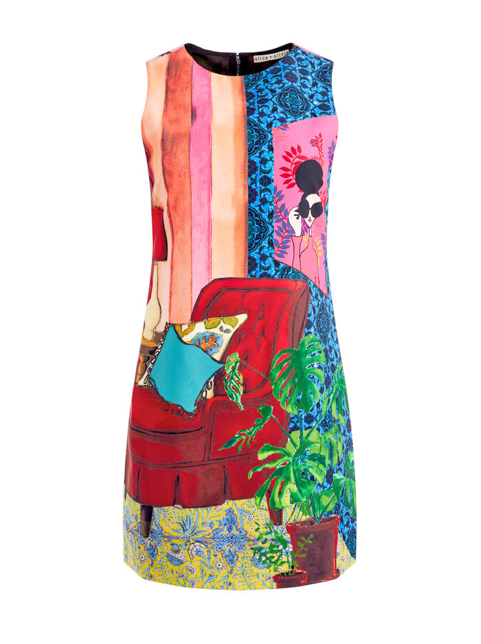 CLYDE SHIFT DRESS - THE PARLOUR image 5