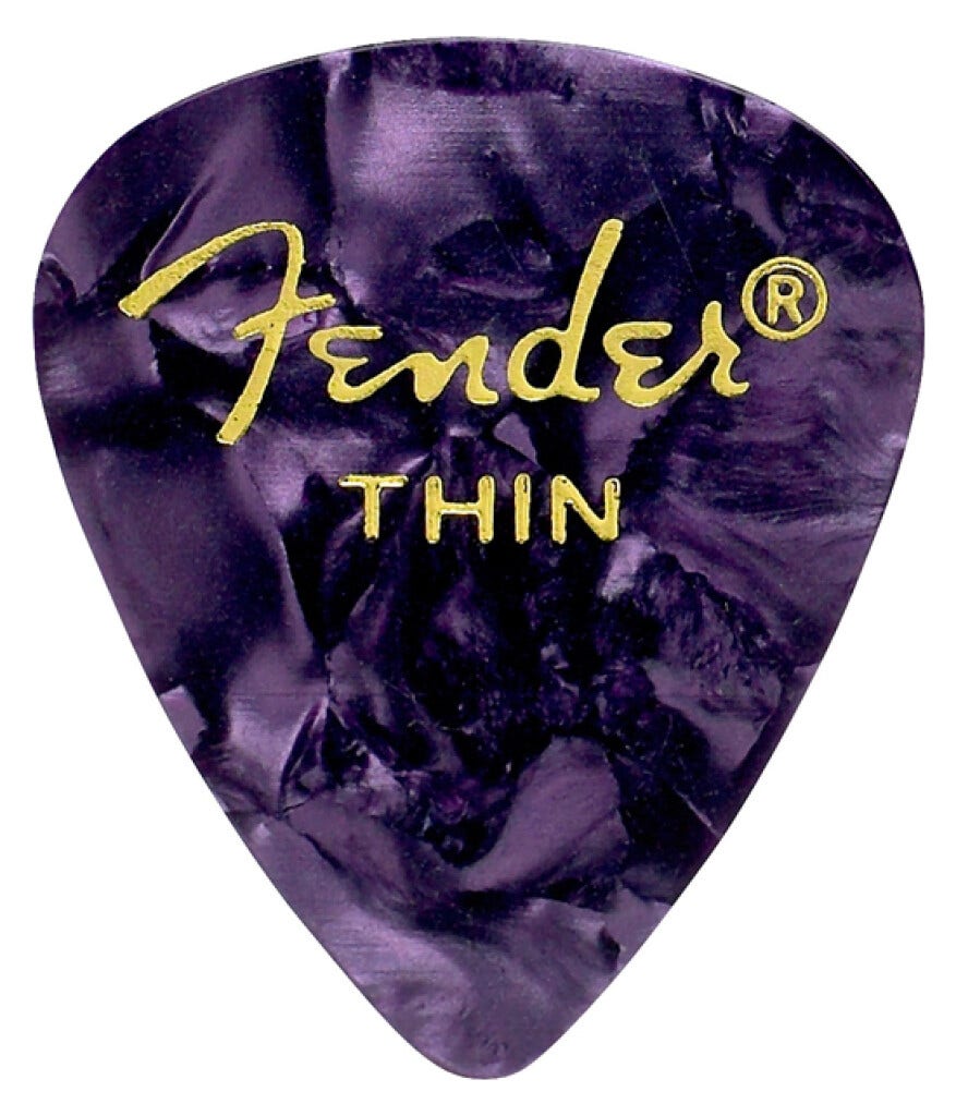 Dunlop Genuine Celluloid Thin Confetti Picks, Pack of 12 at