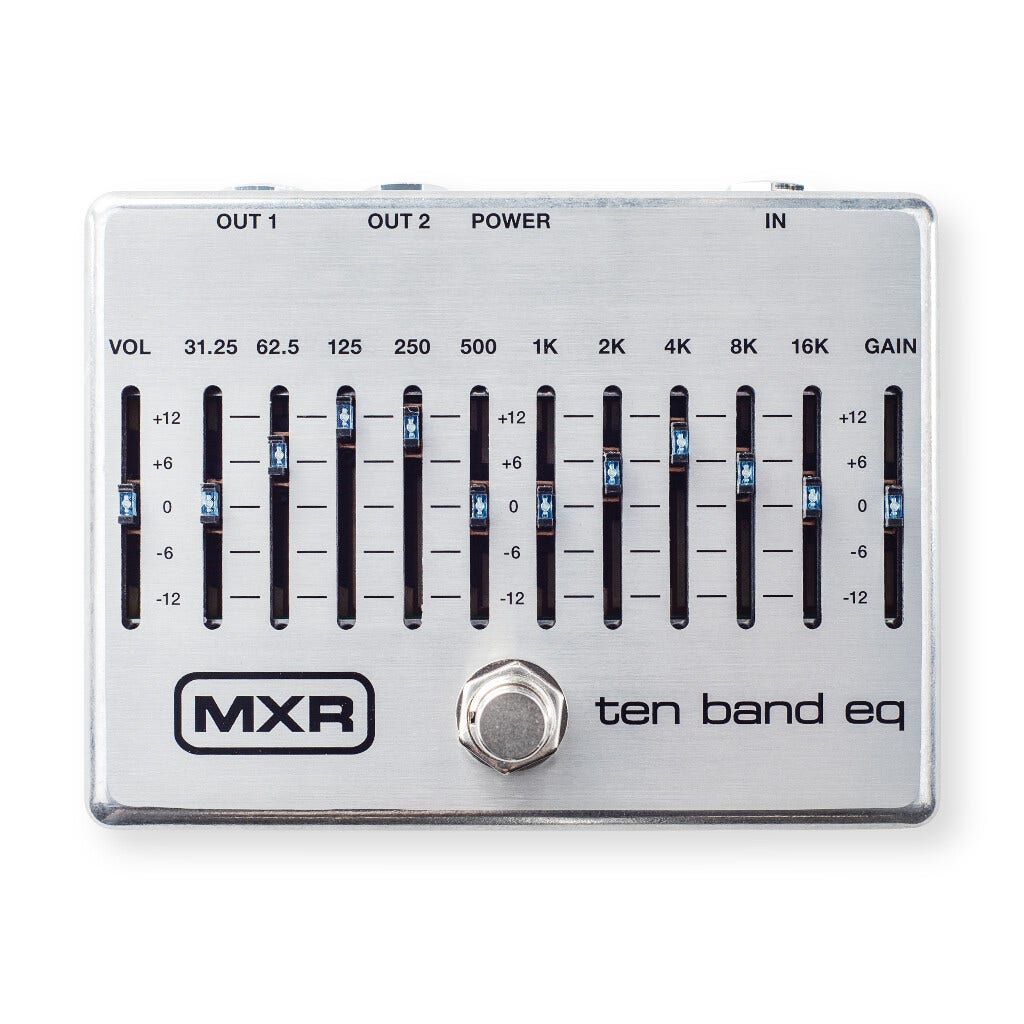 ギター MXR M108 TEN BAND EQ MXR M108S Ten Band EQ Pedal - Ultimate Tone Control & Sculpting