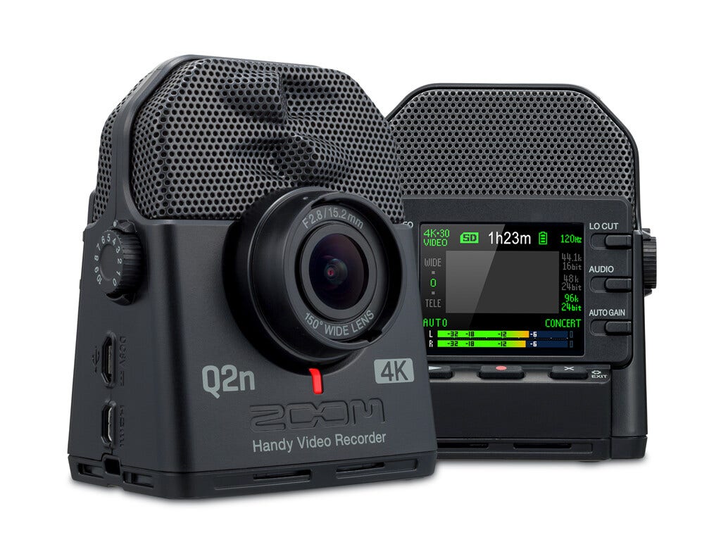 Zoom H1 Essential Handy Recorder - 32-bit Float Audio Capture