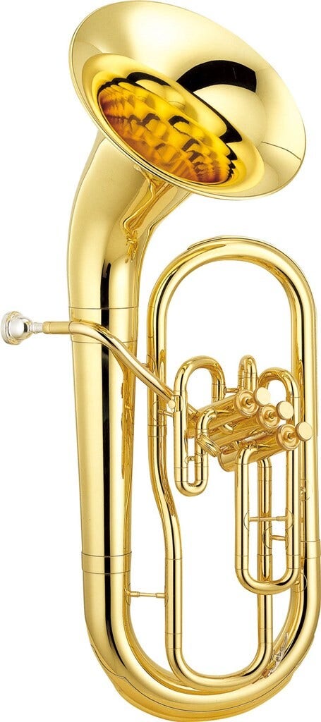 Yamaha YEP-201 Euphonium - Lightweight & Full Sound for Young Players