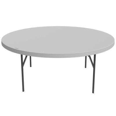 Lifetime 72 Inch Round Table Commercial, Lifetime 6 Round Folding Table