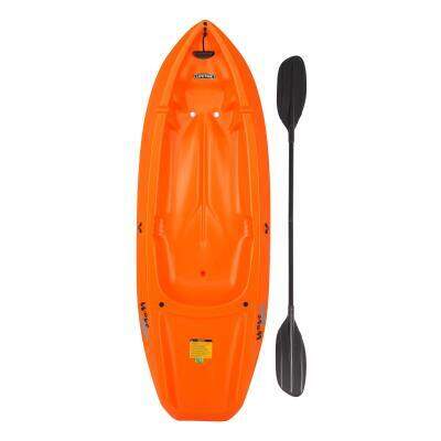 Orange Lifetime Wave Youth Kayak with Paddle 6-Feet