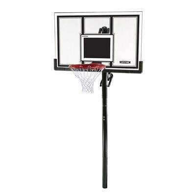 Lifetime Adjustable In Ground, Lifetime Basketball Hoop In Ground Sleeve