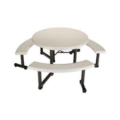 Lifetime 44 Inch Round Picnic Table, Lifetime Round Picnic Table