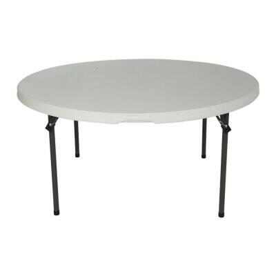 Lifetime 60 Inch Round Nesting Table, Round Folding Tables 60 Inch