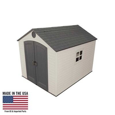 Lifetime 8 Ft X 10 Ft Outdoor Storage Shed