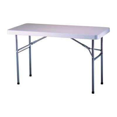 Lifetime 4 Foot Folding Table Commercial, Lifetime Folding Table Weight Capacity