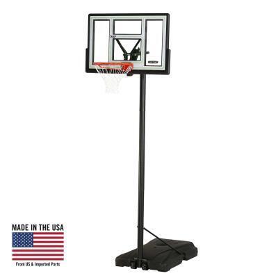 Lifetime Adjustable Portable Basketball Hoop Polycarbonate)