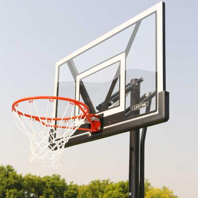 Pro 48" Portable Basketball Hoop with Basketball Lifetime System Adjustable Goal 