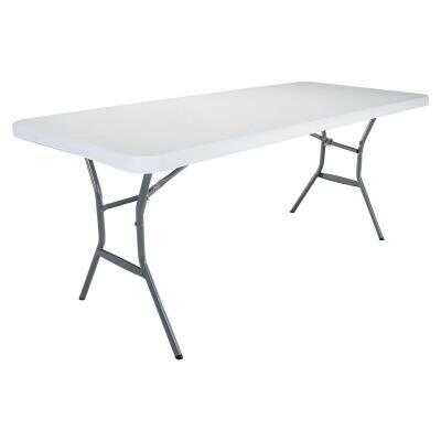 Lifetime 6 Foot Folding Table Light, Lifetime Folding Table Weight Capacity