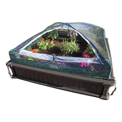 Raised Garden Bed Kit (2 Beds, 1 Enclosure)