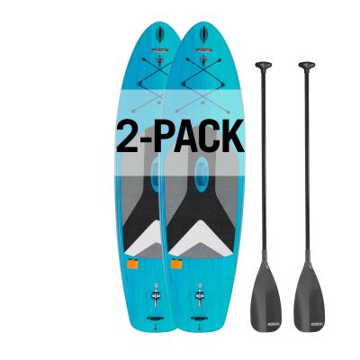 2 Pack Lifetime 91014 Horizon 100 Stand-Up Paddleboard Paddles Included 10 feet 