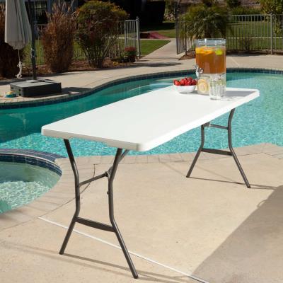 Lifetime 5 Foot Fold In Half Table 14, Lifetime 5 Foot Folding Table Weight Capacity