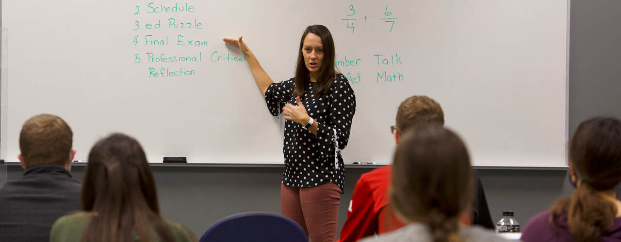 Cedarville University math assistant teacher