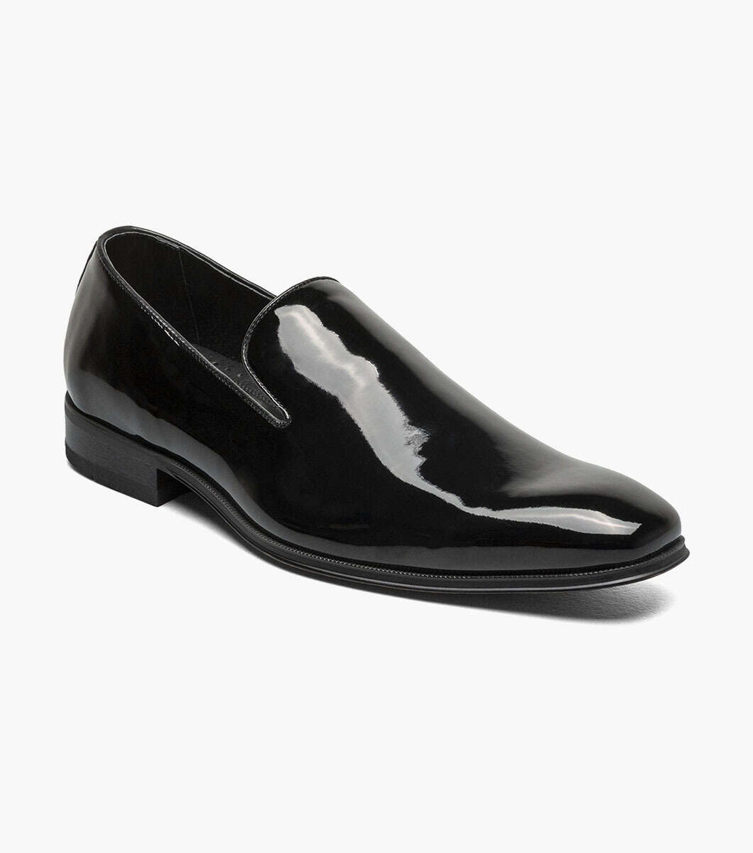 Florsheim Men\'s Sleek Black Slip-On Loafers Jacobi Moc Toe Slip On Men main image 3
