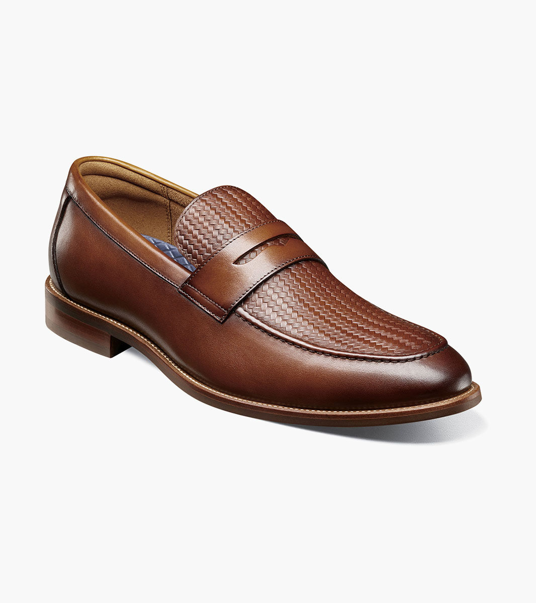 Rucci Weave Moc Toe Penny Loafer Florsheim Last Pairs 