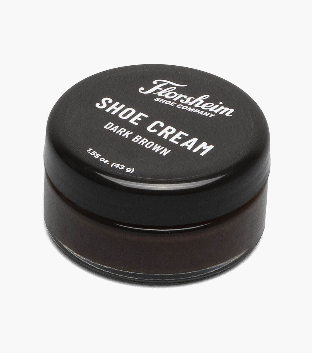 Dark leather polish store