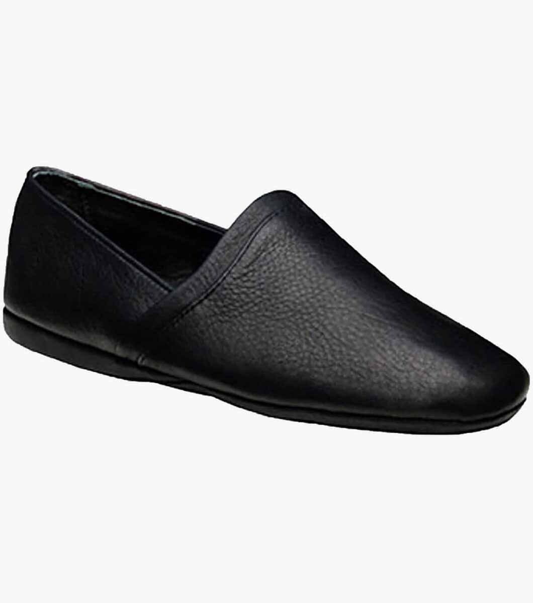 mens leather opera slippers