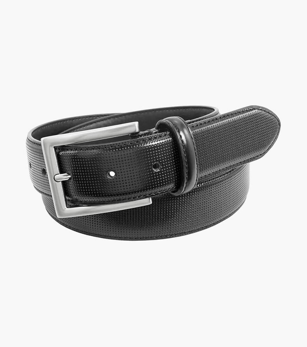 Florsheim Mens Sinclair 33mm Dress Casual Leather Belt 