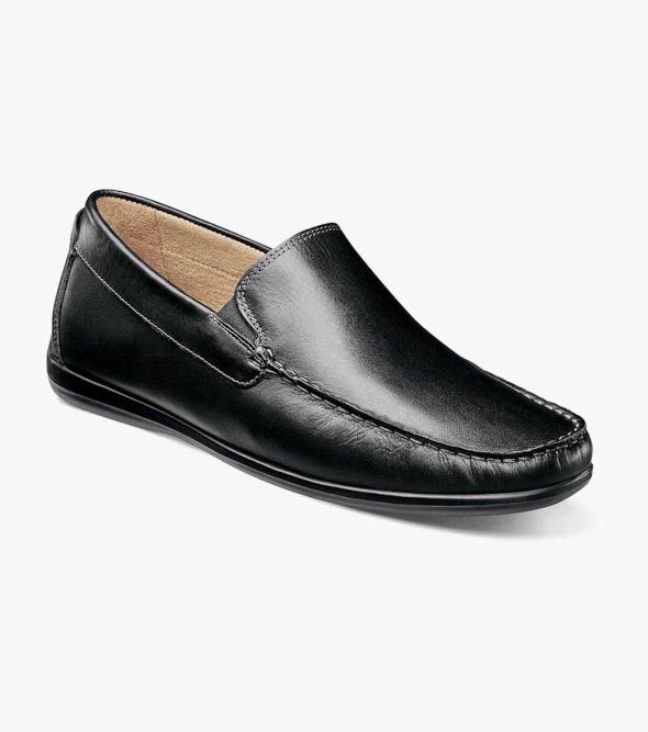 orson woven leather venetian drivers