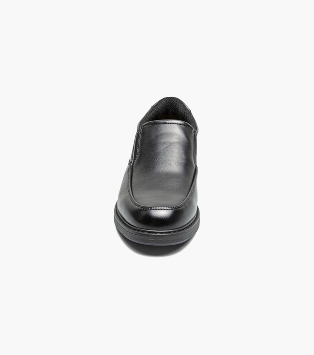 Highrise Jr. Boys Moc Toe Slip On Hands Free Boy's Dress Shoes