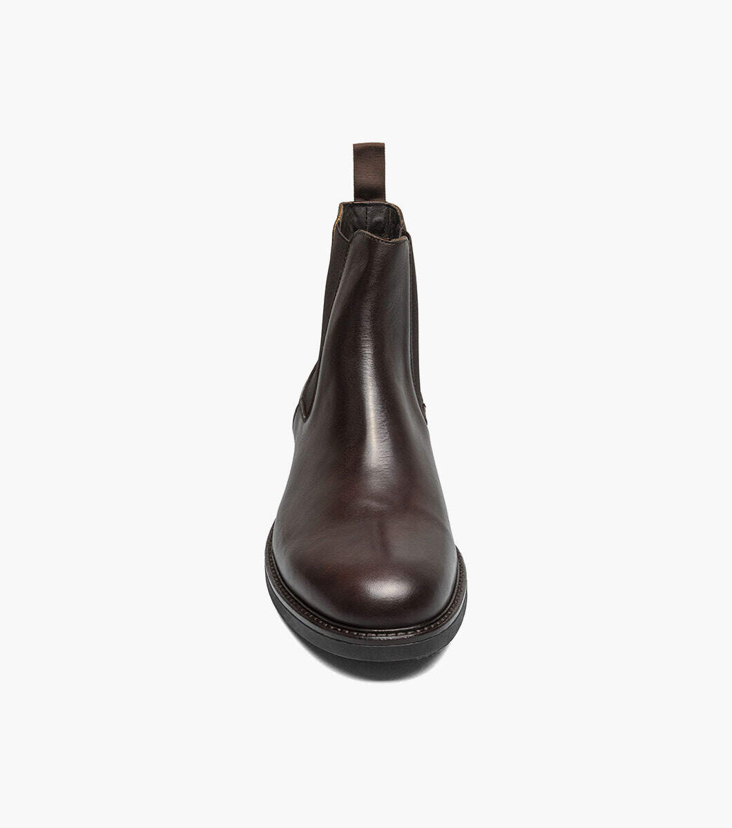 Giotto Plain Toe Chelsea Boot Italian Shoes | Florsheim.com display picture 1