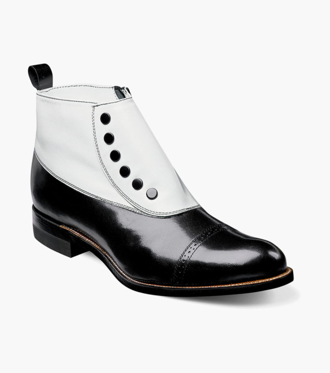 Stacy Adams Men's Madison White Cap toe Shoes 00012-07 