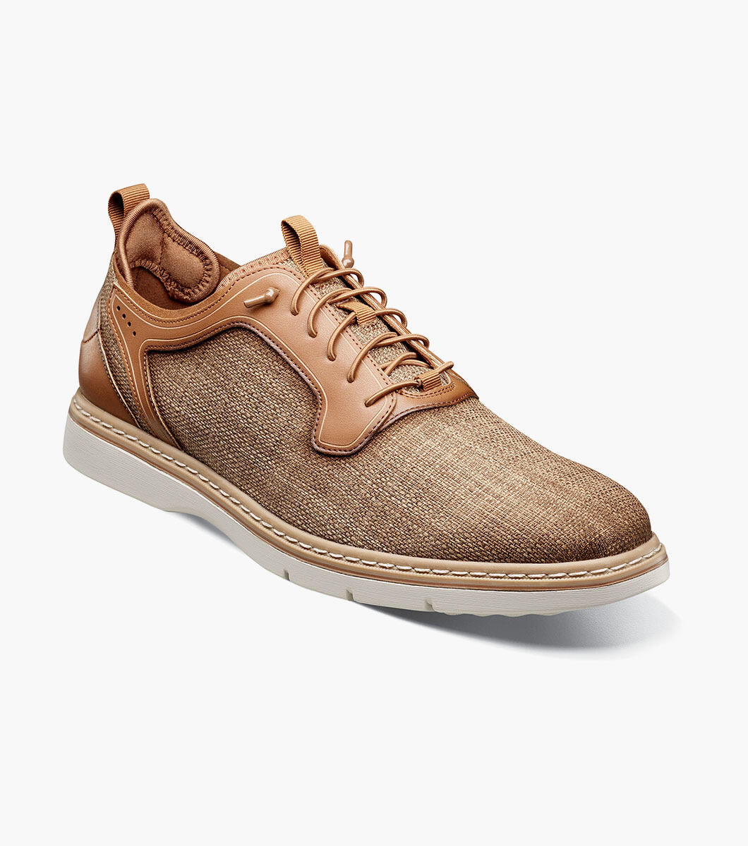 Sebert Plain Toe Elastic Lace Up Men display picture 3