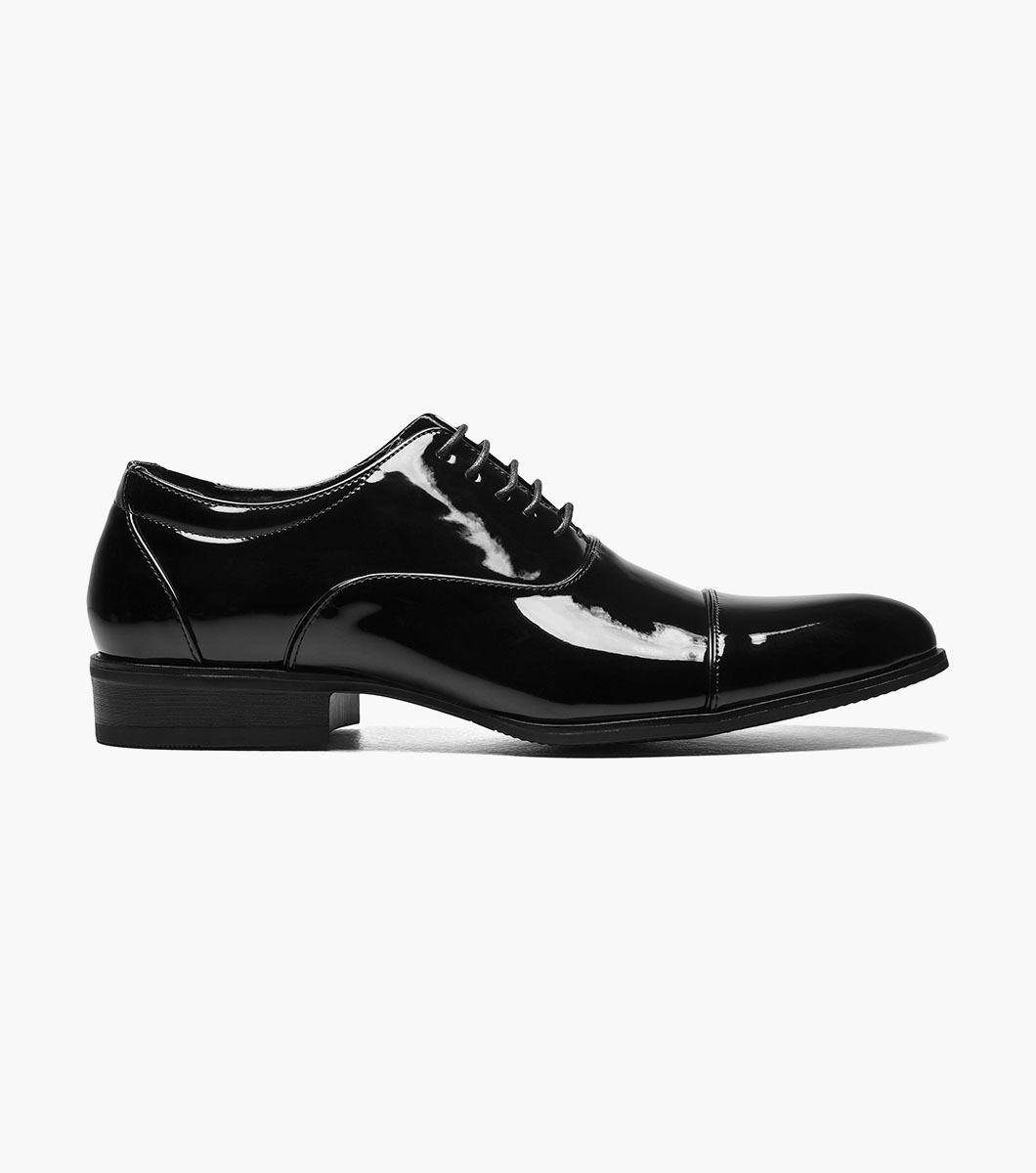 NEW Stacy Adams Men's GALA Cap Toe Oxford Leather Red Prom Wedding Shoes 24998