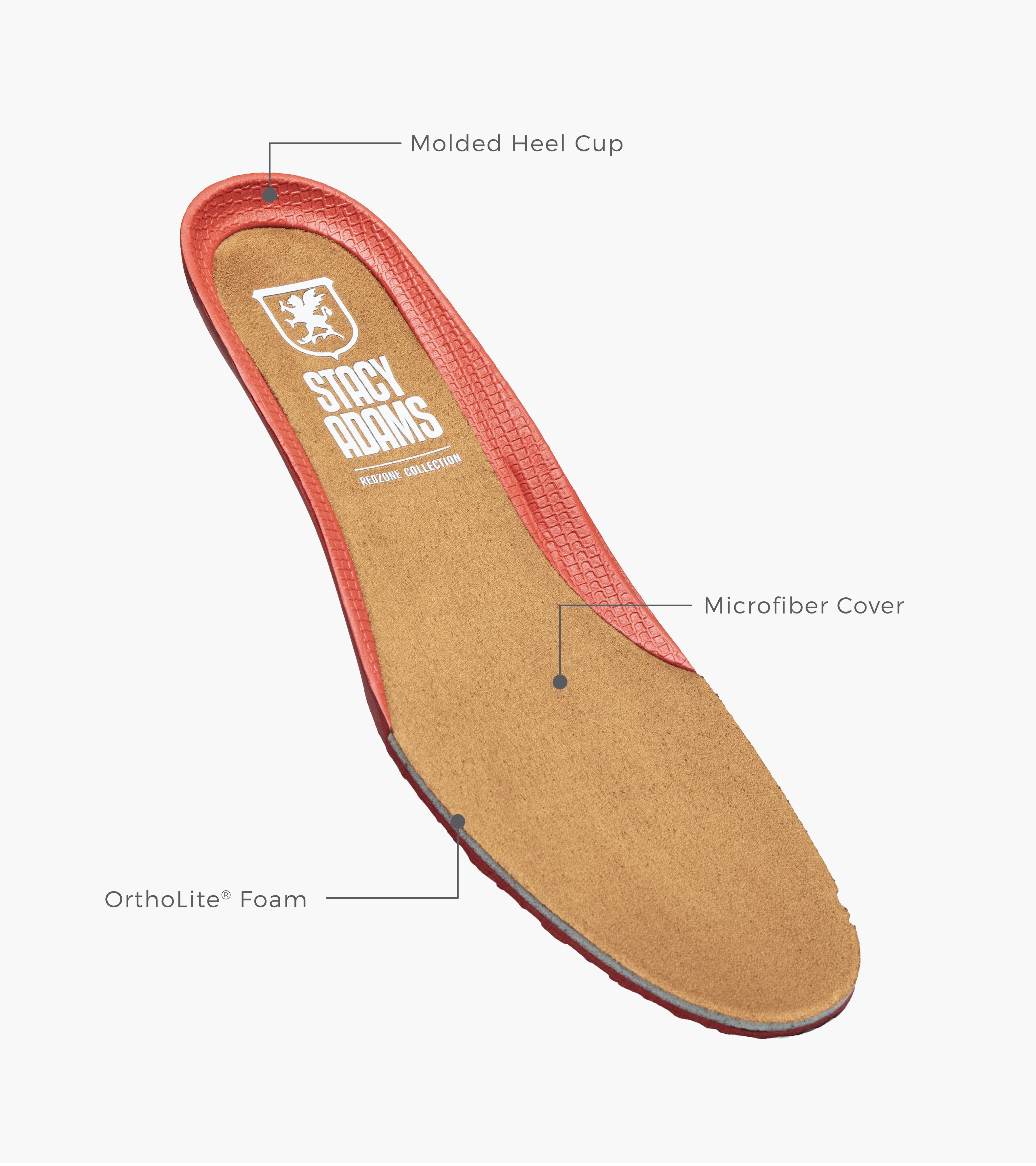 Stacy Adams Barna Men\'s Shoes Size 11 Red Zone‎ Comfort Insole Amazon.com | Stacy Adams Men main image 3