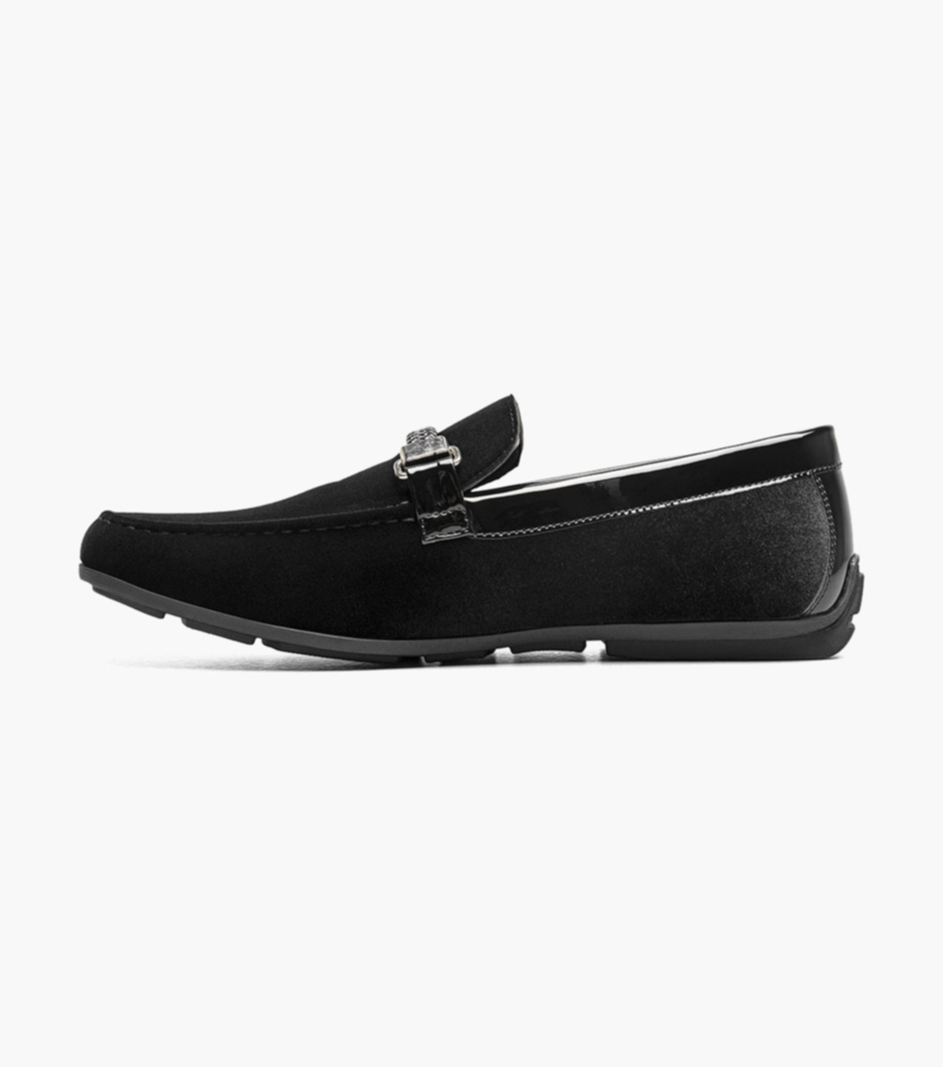 Sheridan Moc Toe Bit Slip On Men's Loafers & Slip Ons | Stacyadams.com