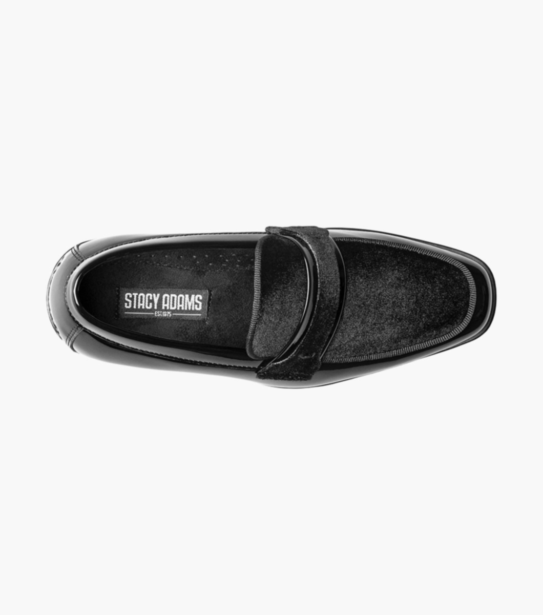 ?NEW w/box Stacy Adams Spratley Saddle Slip-On Oxfords Size 11 Stacy Adams Spratley Moc Toe Saddle Slip On Loafers, Gray  main image 4