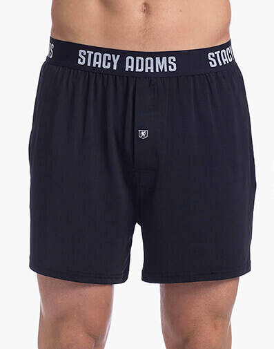 Stacy Adams White Lounge Sleep Shorts Moisture Wicking Sizes M-L-XL-2XL Kleding Herenkleding Pyjamas & Badjassen Pyjamashorts en pyjamabroeken 