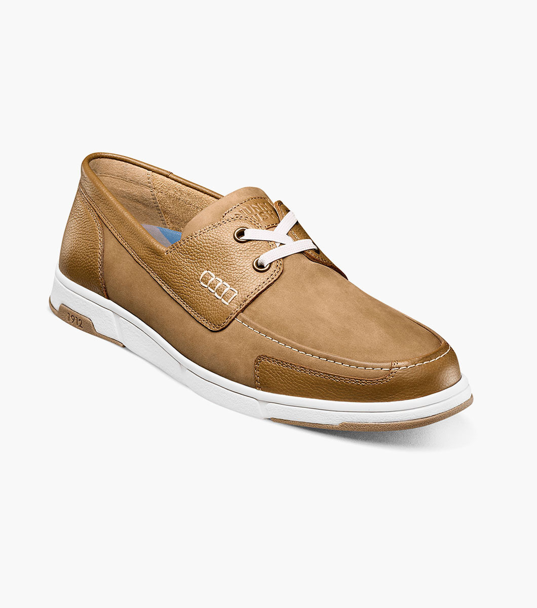 Luca Moc Toe Boat Shoe Men display picture 1