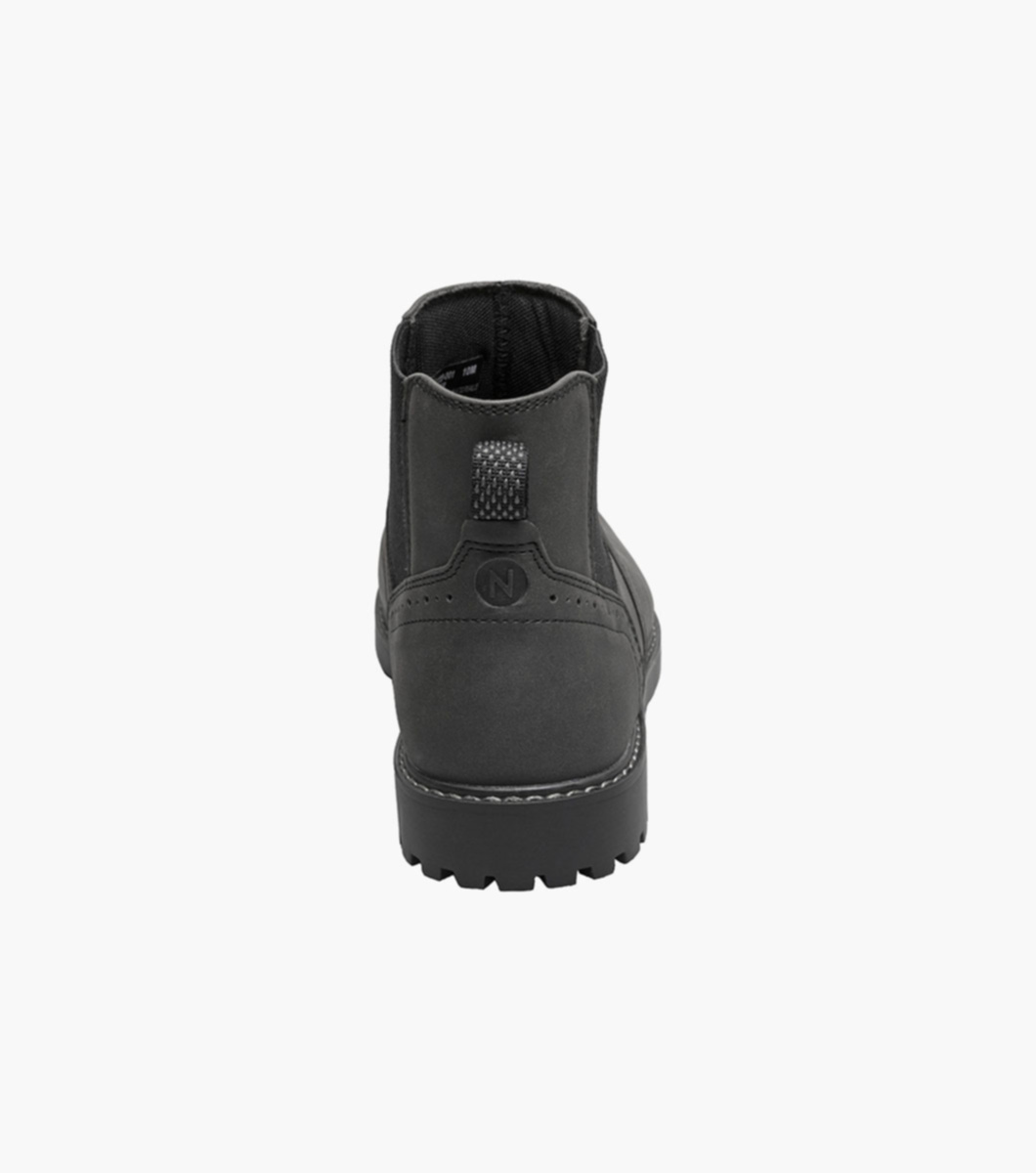 Nunn Bush Black Leather Delton Plain Toe Chelsea Boots Nunn Bush Men main image 3