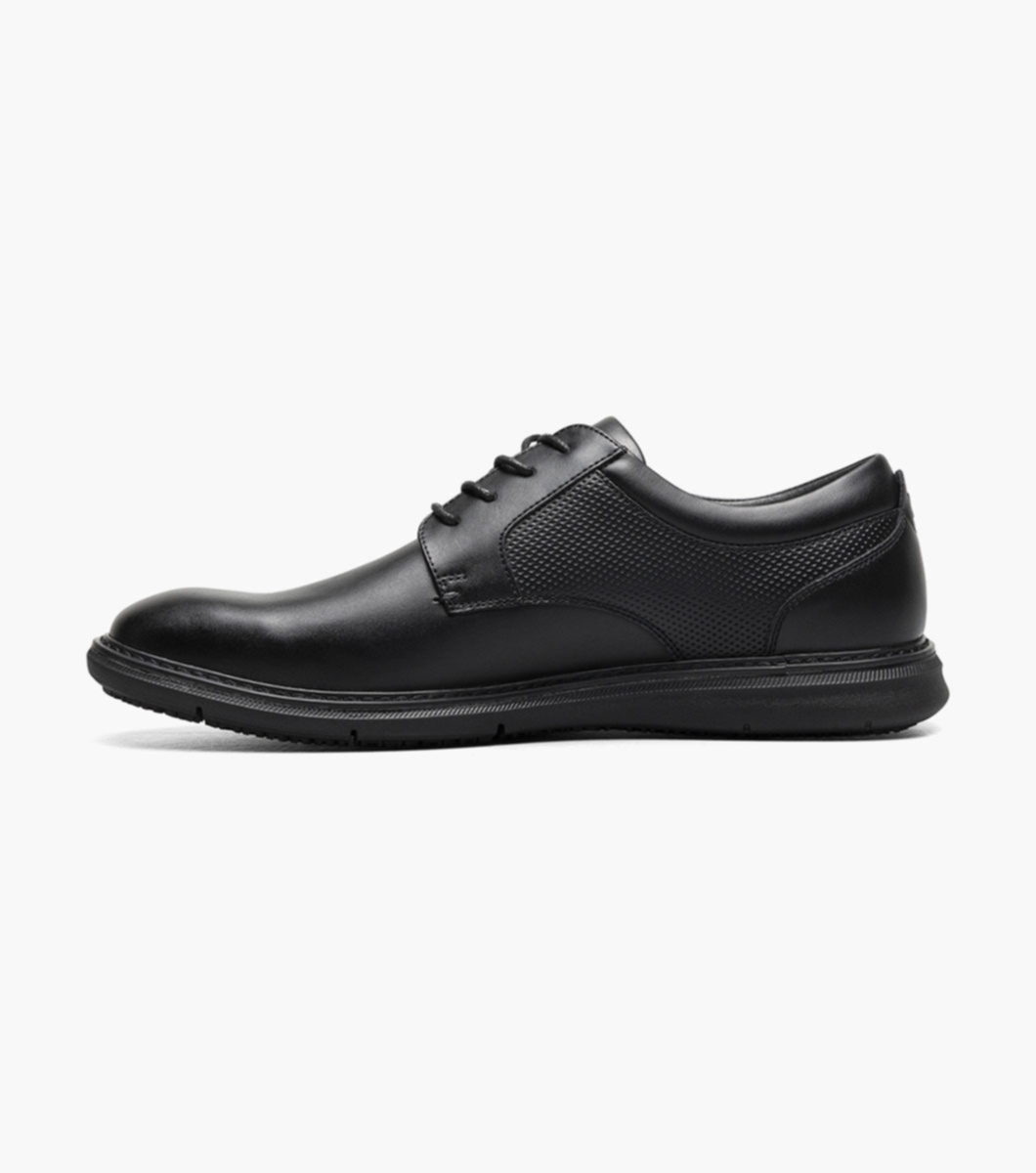 Mens Nunn Bush Chase Work Plain Toe Oxford in Black. 85126 85126-001.jpg main image 4