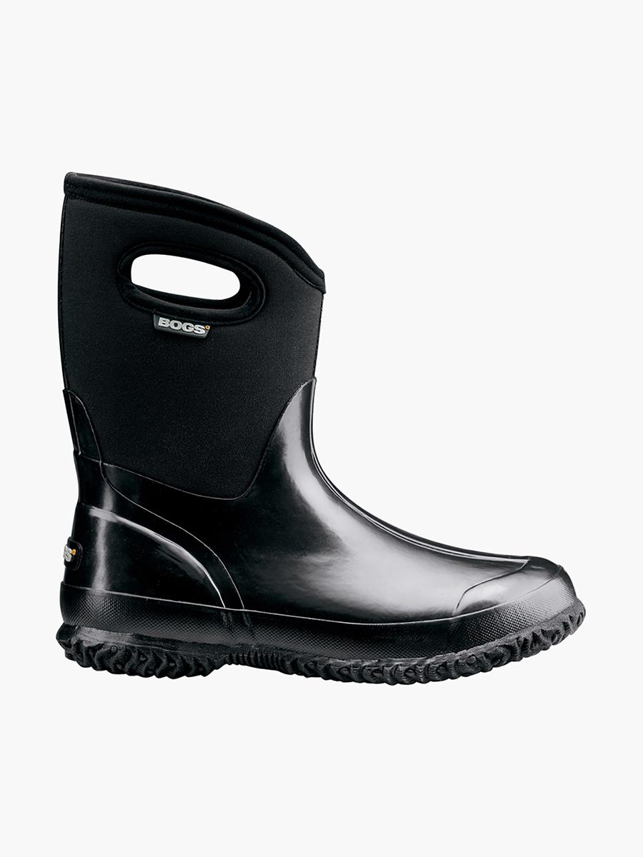 women's rain boots with pull on handles