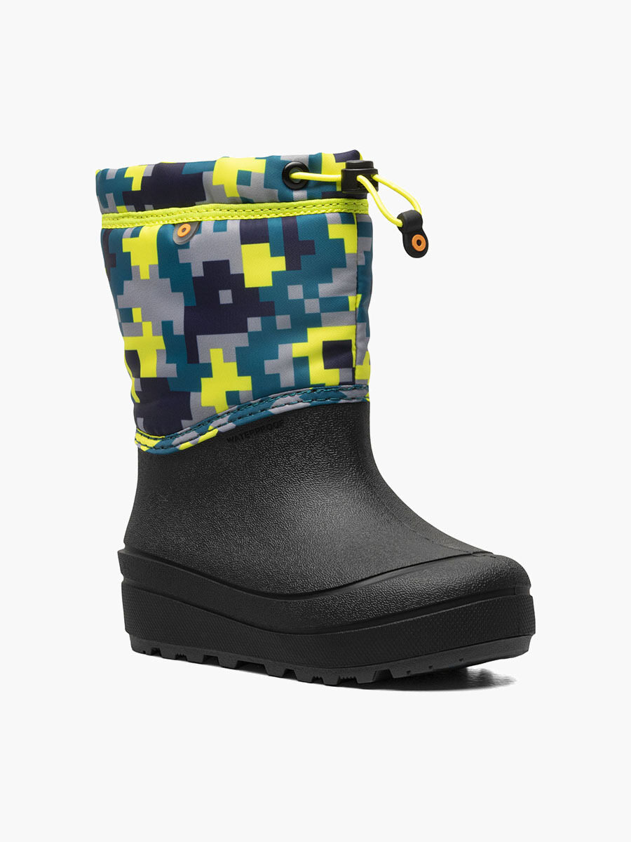 Snow Kid\'s Winter BOGS Shell Boots | Medium Camo